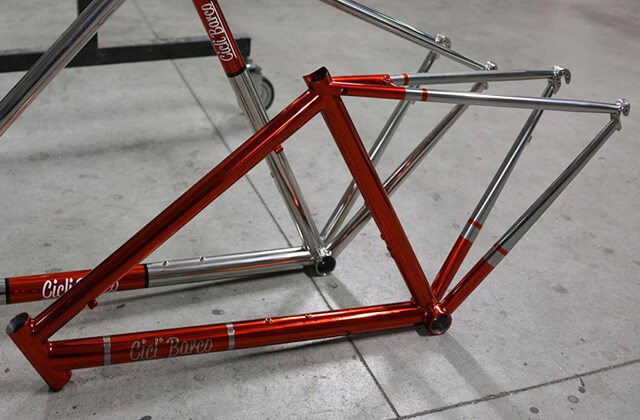 Custom Stainless Steel bicycle frame - East England