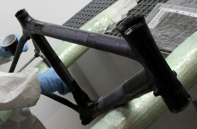 Custom Carbon bicycle frame - East England