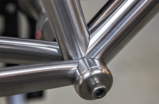 Custom Titanium bicycle frame - East England